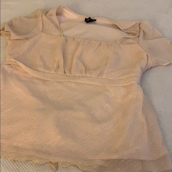 Lane Bryant Tops - Cream lane Bryant blouse